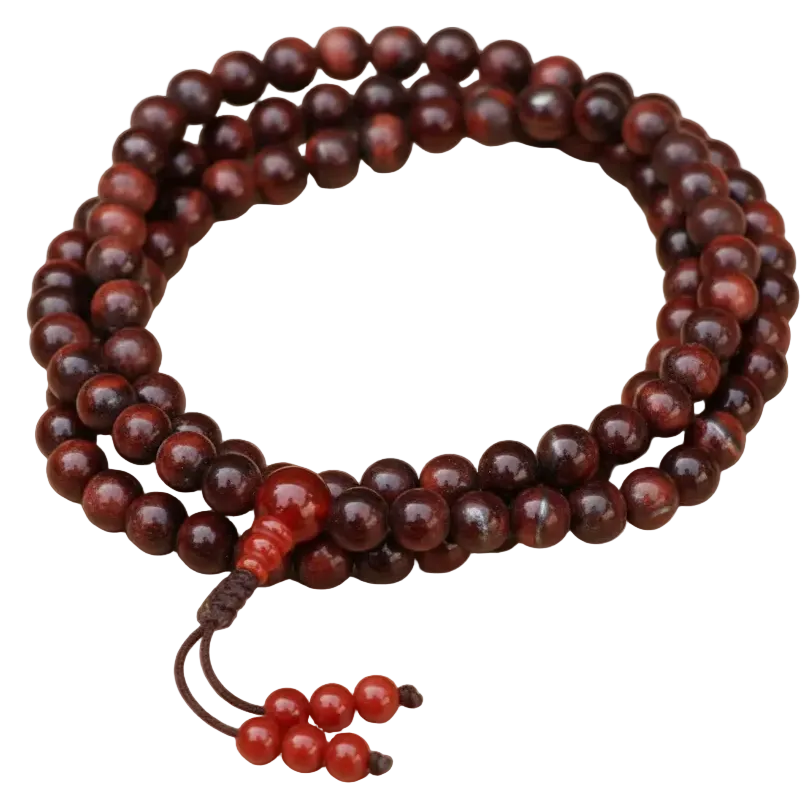 Brown Tiger Eye Mala Necklace
