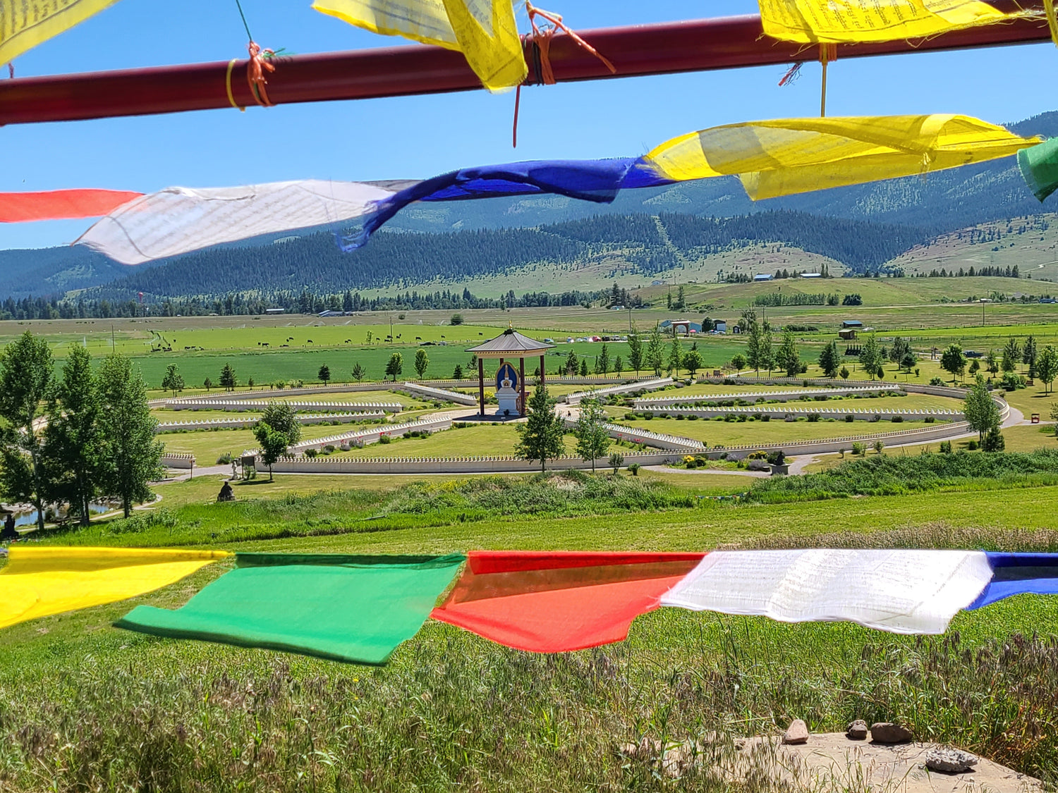 Prayer Flags, Singing Bowls, Prayer Wheels