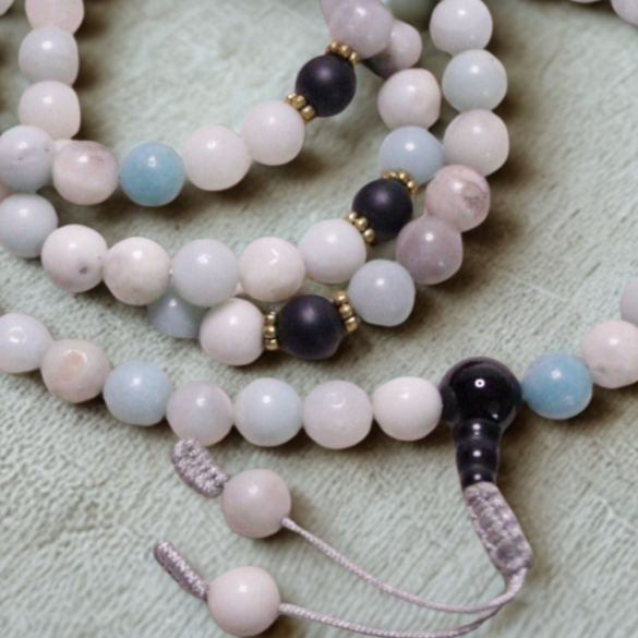 Amazonite Stone Mala