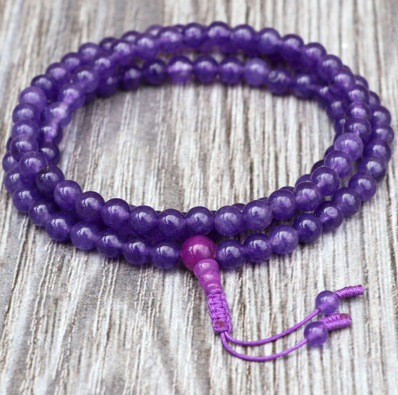 Amethyst Stone Mala