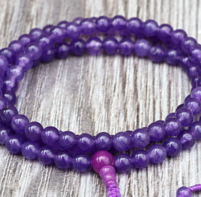 Amethyst Stone Mala