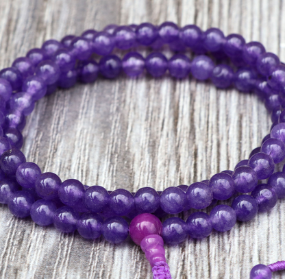 Amethyst Stone Mala