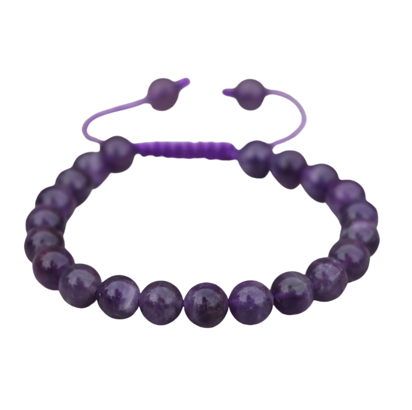 Amethyst Stone Wrist Mala