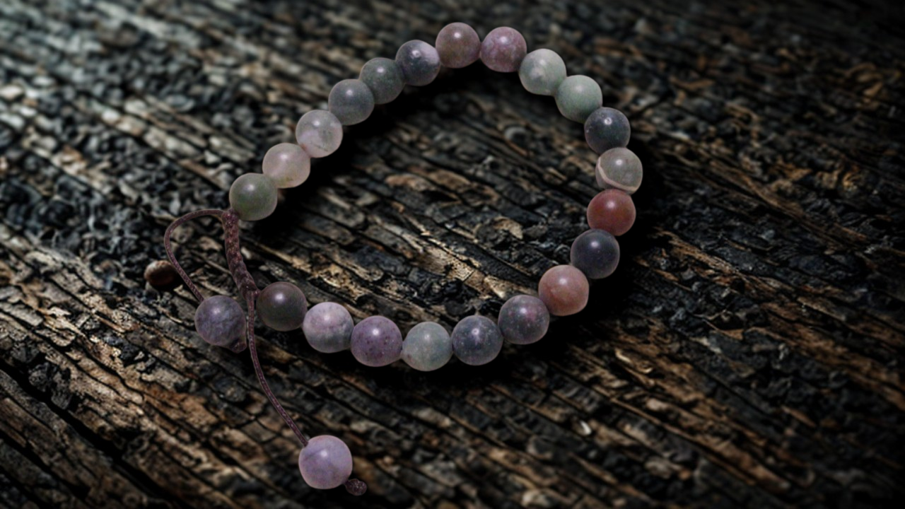 Blood Stone Wrist Mala