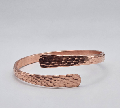 Hammered Copper Cuff Bracelet