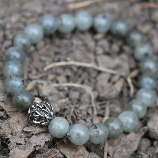 Labradorite Stone Wrist Mala