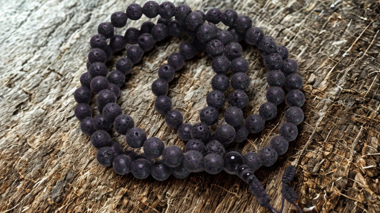 Lava Stone Mala
