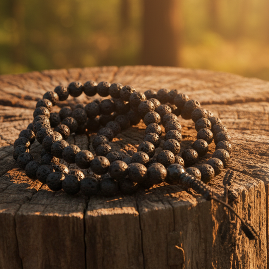 Lava Stone Mala