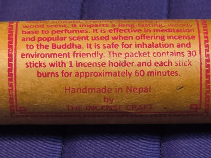 Traditional Tibetan Sandalwood Incense