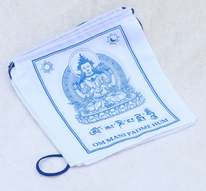 Om Mani Padme Hum Prayer Flags