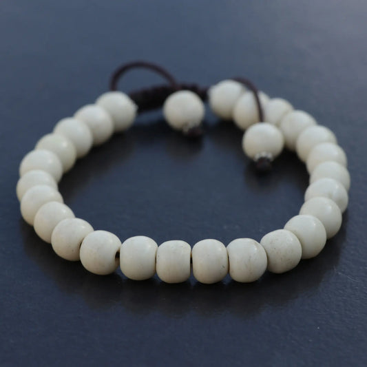 Yak Bone Wrist Mala